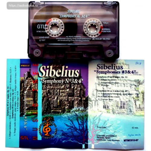 Sibelius-Symphony №3&4 (МС)