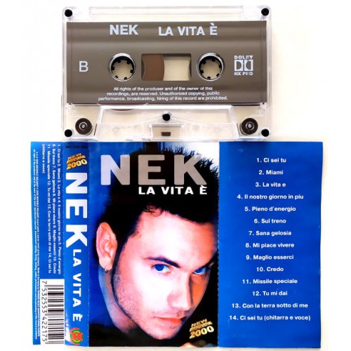 Nek-La Vita E (MC)