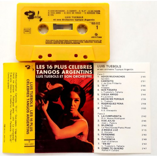 Luis Tuebols Et Son Orchestre Typique Argentin–Les 16 Plus Celebres (MC)