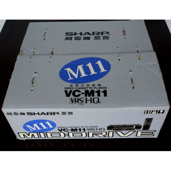 Sharp VC-M11 HQ Video Cassette Player СОВЕРШЕННО НОВЫЙ (Капсула времени)