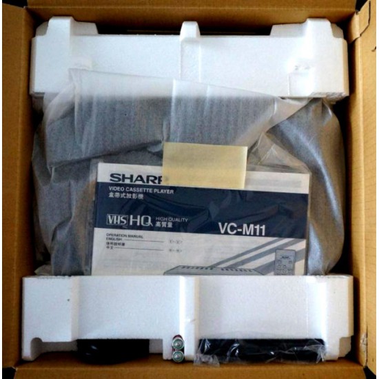 Sharp VC-M11 HQ Video Cassette Player СОВЕРШЕННО НОВЫЙ (Капсула времени)