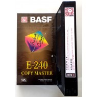 Видеокассета BASF Copy Master E-240 (Chrome)  Фильмы: Чокнутый\Аладдин (VHS)