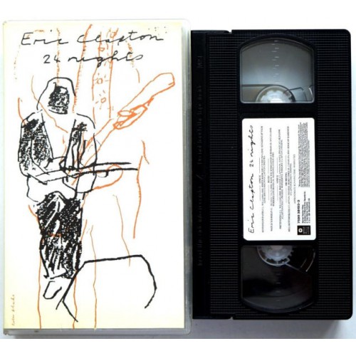 Eric Clapton 24 Nights 1991 (VHS) USA