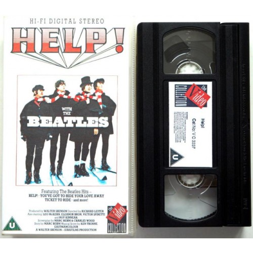 With The Beatles-Help! (VHS)