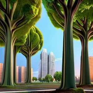 Влияние деревьев и застройки на сети