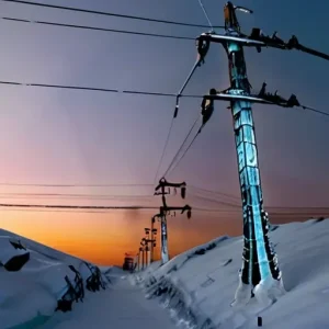 Обледенение ЛЭП и методы борьбы с ним