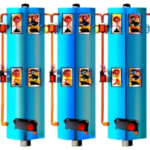 Схемы каскадного управления котлами