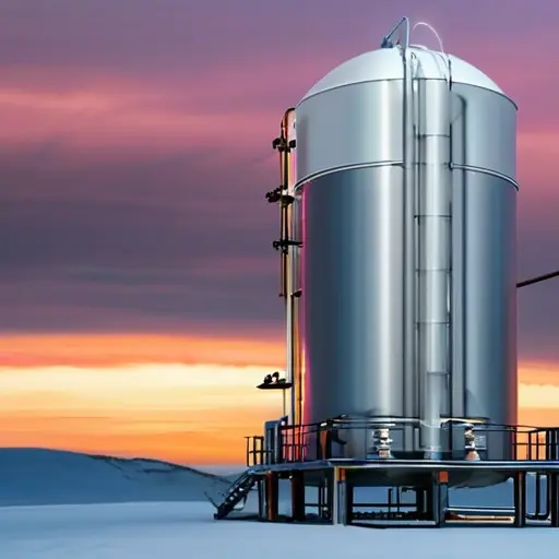 Водородная энергетика: хранение под давлением и криогенное хранение