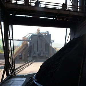 Угольная отрасль: измельчение угля и подача в котел на ТЭС