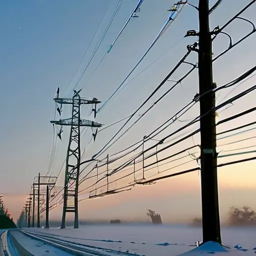 Работа сетей в морозы