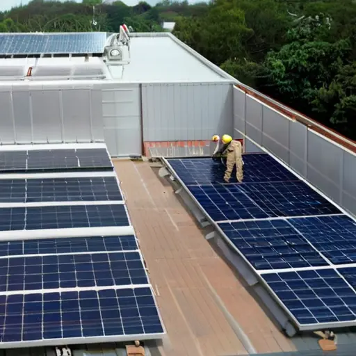 Солнечная энергетика: пожарная безопасность СЭС на крыше