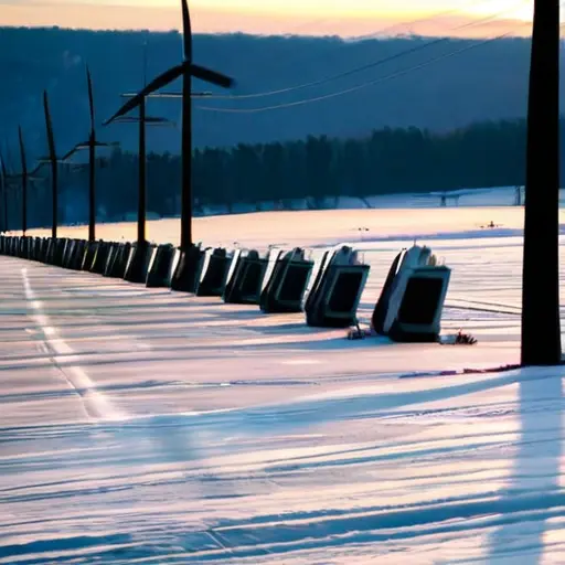 Солнечная энергетика: влияние снега и наледи на выработку